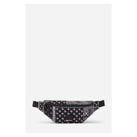 Ledvinka karl lagerfeld jeans urban nylon bumbag aop bandana black