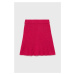 Dětská sukně Guess růžová barva, mini, áčková