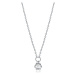 Viceroy Blýštivý stříbrný náhrdelník se zirkony Clasica 13014C000-30