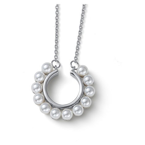 Oliver Weber Krásný náhrdelník se syntetickými perlami River 12248