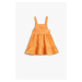 Koton Baby Girl Orange Dress