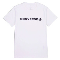 Converse CF STRIP WORDMARK SS TEE Dámské tričko, bílá, velikost