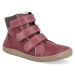 Barefoot dětské zimní boty Fare Bare - A5346141 červené