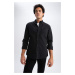 DEFACTO Slim Fit Long Sleeve Shirt