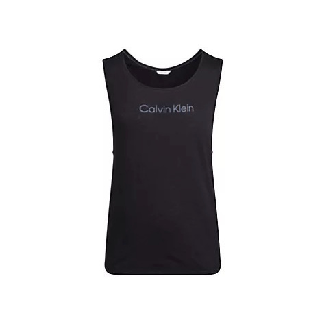 Plavky Pánské plavky CREW NECK TANK KM0KM01009BEH - Calvin Klein