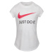 Nike CAMISETA MANGA CORTA NIA 36F245 Bílá