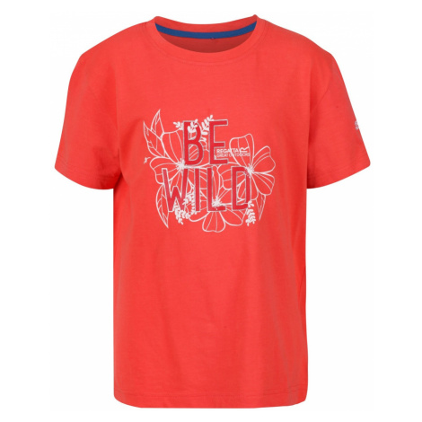 Dětské tričko Regatta BOSLEY III korálová