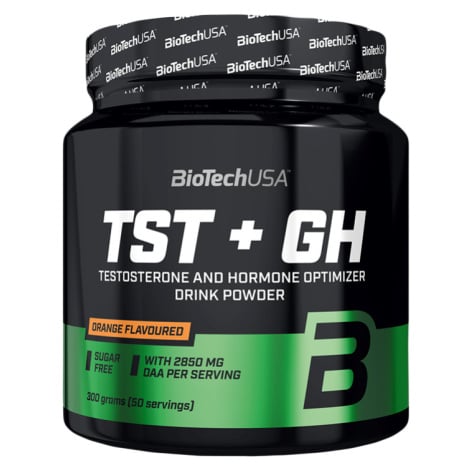 BioTech USA TST + GH 300 g pomeranč