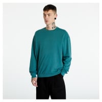 Mikina Urban Classics Pigment Dyed Crew Neck Teal