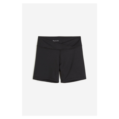 H & M - Sportovní šortky hotpants z materiálu SoftMove™ - černá H&M