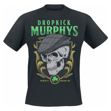 Dropkick Murphys Skelly Skull Tričko černá