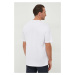 Bavlněné tričko Just Cavalli bílá barva, s potiskem