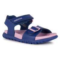 Geox J SANDAL FUSBETTO G. A Juniorské dívčí sandály, tmavě modrá, velikost