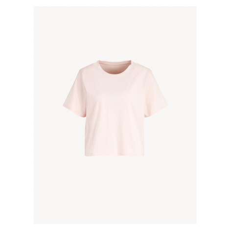 Oversized tričko růžová Tamaris