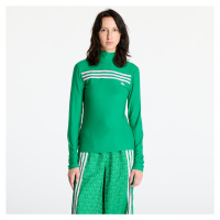 Tričko adidas Longsleeve 3-Stripe Tee Green