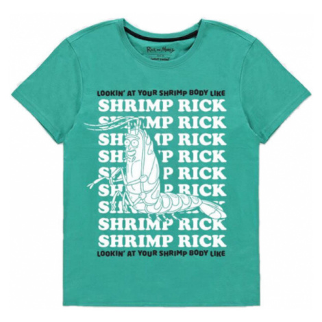 Tričko Rick & Morty - Shrimp Rick XXL