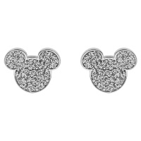 Disney Blyštivé ocelové náušnice Mickey Mouse E600186NSL.CS