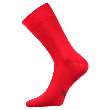 Lonka Decolor Pánské společenské ponožky BM000000563500101716 červená