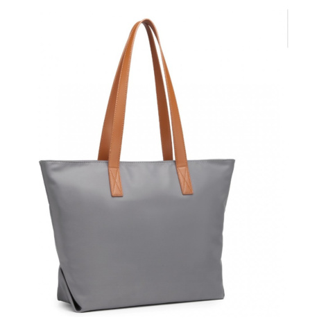 Miss Lulu voděodolná casual shopping taška - šedá - 14L