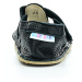 Baby Bare Shoes Baby Bare All Black Sandals