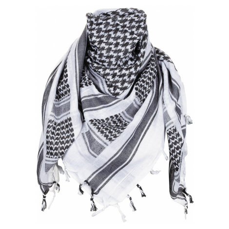 Šátek palestina s třásněmi MFH® – Černá / bílá Max Fuchs