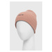 Čepice z vlněné směsi Calvin Klein růžová barva, K60K611401