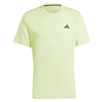 adidas TRAIN ESSENTIALS TEE Pánské sportovní tričko, žlutá, velikost