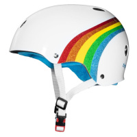 Triple Eight - The Certified Sweatsaver Helmet Rainbow White - helma