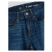 Modré klučičí džíny easy taper