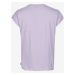 Světle fialové dámské tričko O'Neill SIGNATURE T-SHIRT
