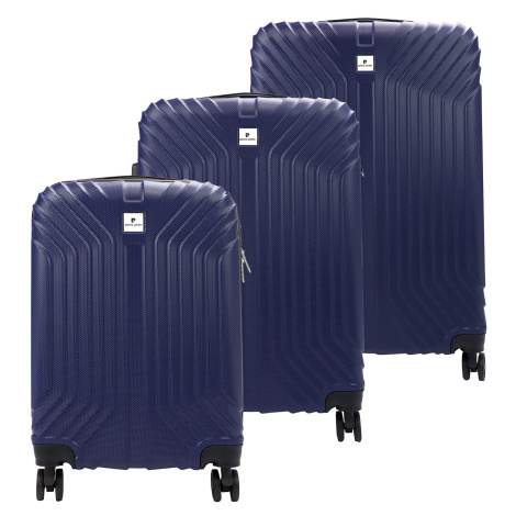 Sada cestovních kufrů Pierre Cardin MED10 x3 Z modrá