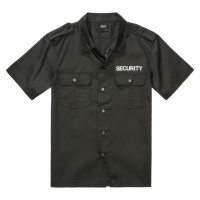 Brandit Košile Security US Shirt Short Sleeve černá