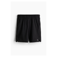 H & M - Sportovní šortky DryMove™ čtyřsměrný streč - černá