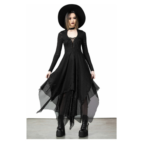 šaty dámské KILLSTAR - Boneland Arrow - Black