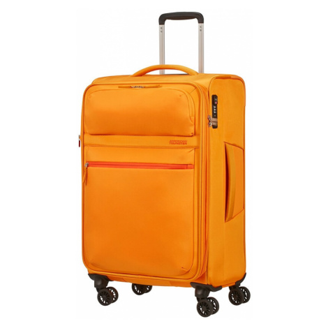 American Tourister Cestovní kufr Matchup Spinner 77G 71/78 l - žlutá
