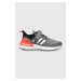 Dětské sneakers boty adidas RapidaSport EL K šedá barva