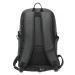 Kono voděodolní batoh s USB portem - černý - 21L