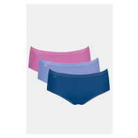 Sada kalhotek Sloggi Basic+ MIDI - barva:SLOM023/růžovo-modrá