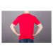 Armani Jeans Značkové pánské červené tričko AJ