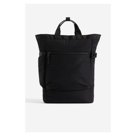 H & M - Vodoodpudivý sportovní batoh - černá H&M