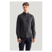 KOŠILE GANT SLIM POPLIN SHIRT BLACK