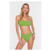 Trendyol Green High Waist Bikini Bottom