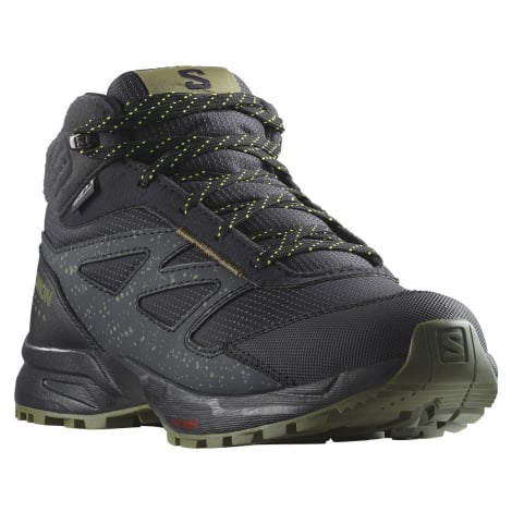 Salomon dětské vysoké boty Outway Mid Cswp J L47283500 černá