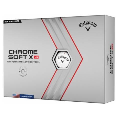Callaway Chrome Soft X LS 2022 White