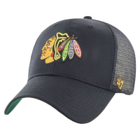 Chicago Blackhawks NHL MVP Trucker Branson Black Hokejová kšiltovka