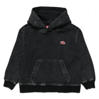 Mikina diesel sum-rib-ne-over jjj sweat-shirt černá