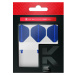 Target K-Flex modré, No2 letky a krátké násadky na šipky