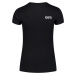 Nordblanc Minimalistic dámské tričko z organické bavlny černé