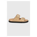 Pantofle Birkenstock St Barths dámské, béžová barva, 1027796