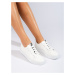 Białe klasyczne buty sportowe Shelovet